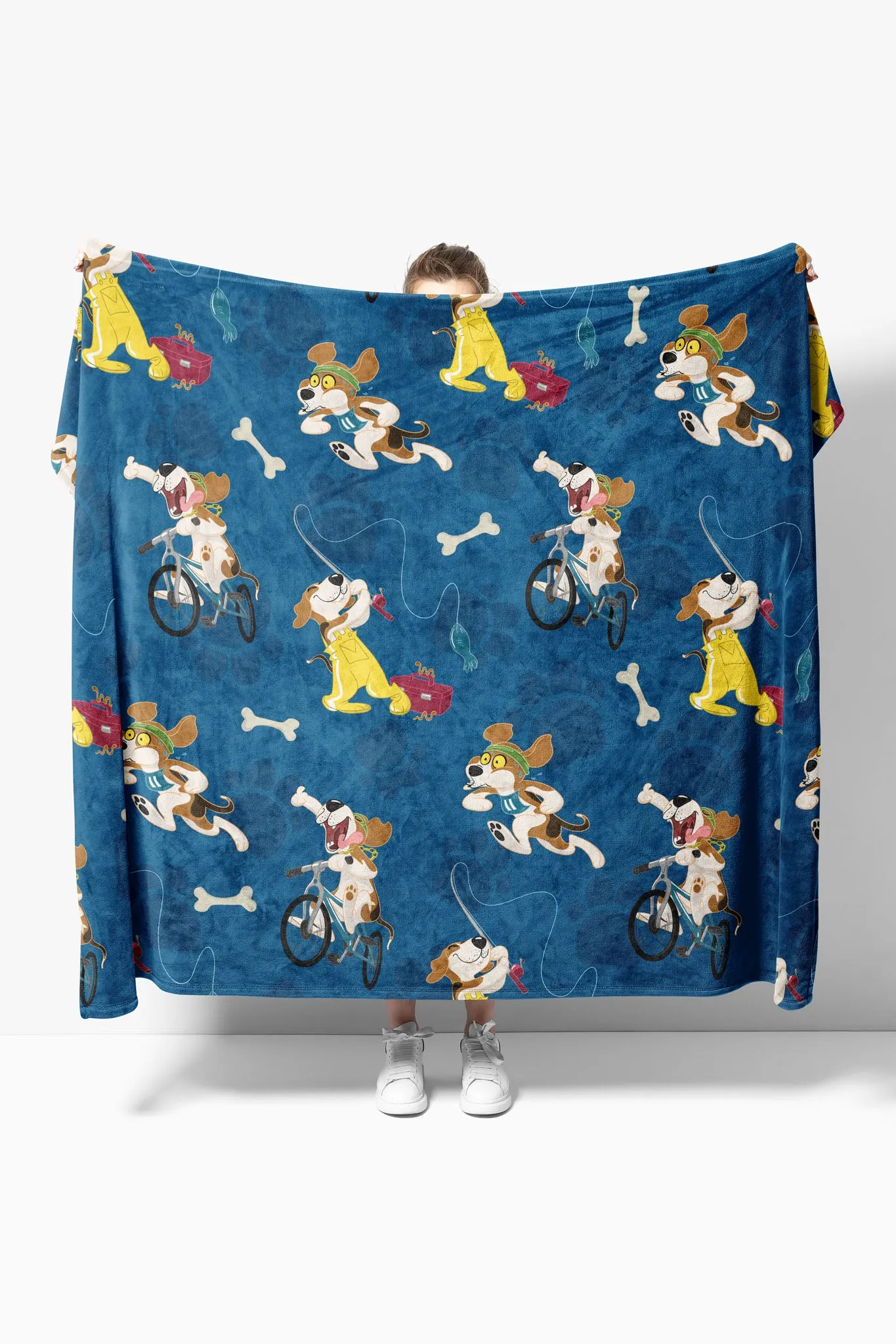 Active Pup Oversized Throw/Blanket