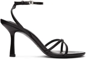 Alexander Wang Black Dahlia 85 Heeled Sandals