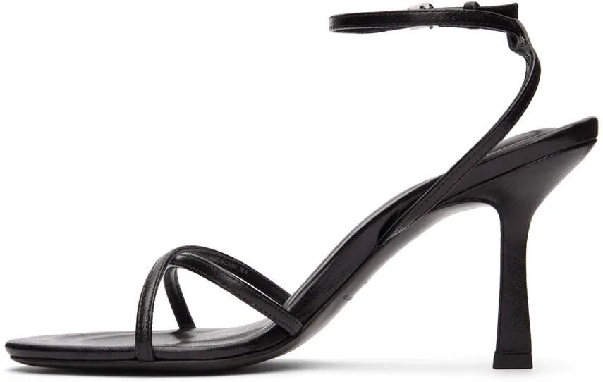 Alexander Wang Black Dahlia 85 Heeled Sandals