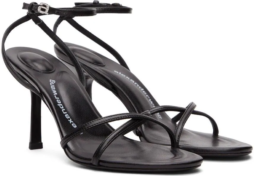 Alexander Wang Black Dahlia 85 Heeled Sandals