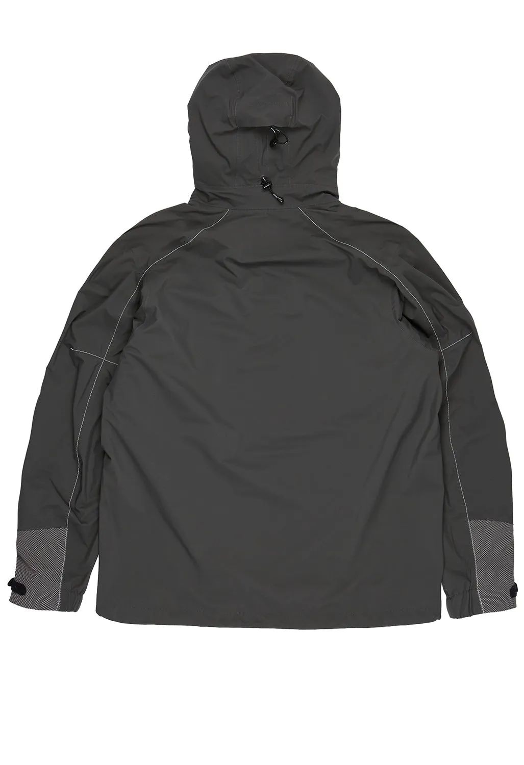 And Wander Men's PERTEX SHIELD Rain Jacket - Dark Grey