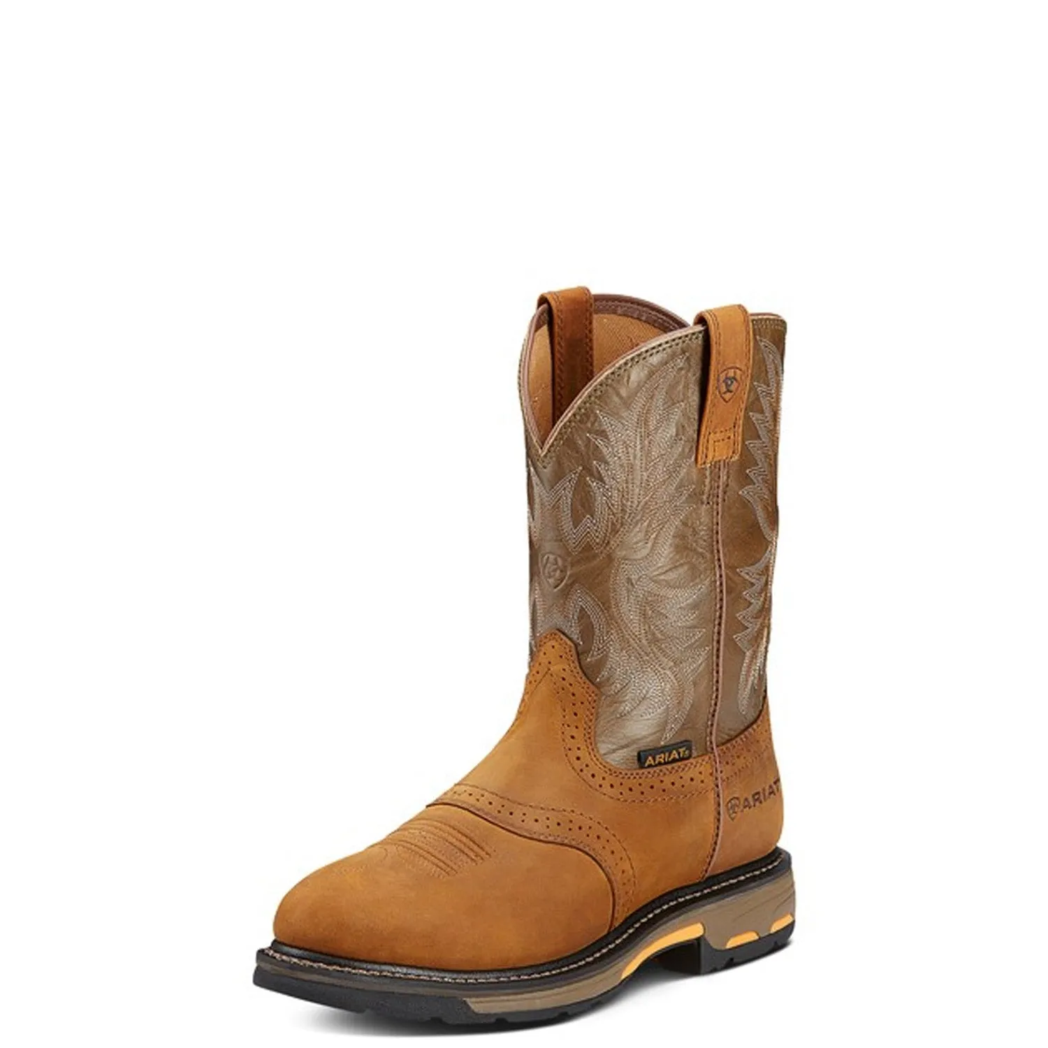 Ariat Men's WorkHog Soft Toe Pull-On Work Boot