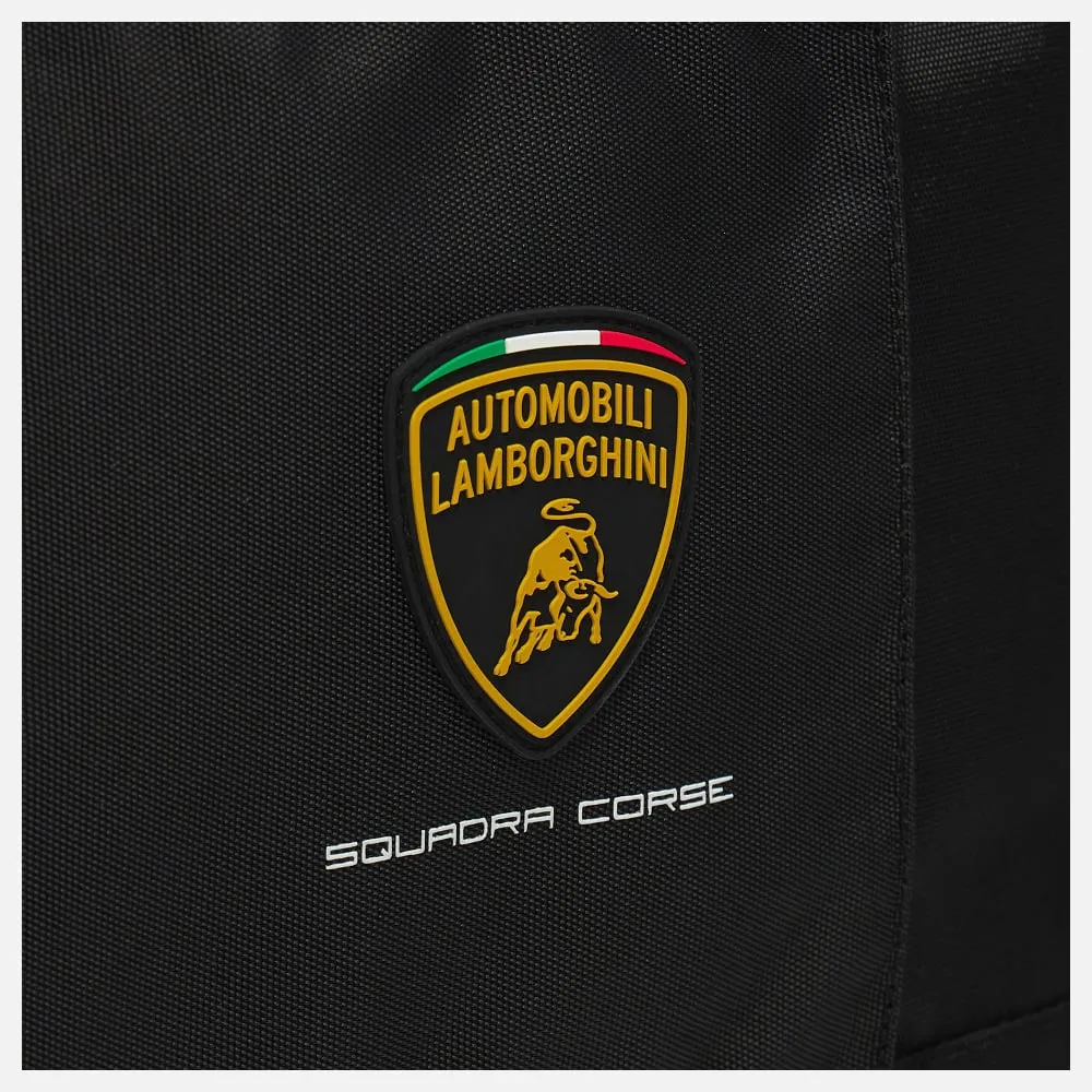 Automobili lamborghini squadra corse black backpack