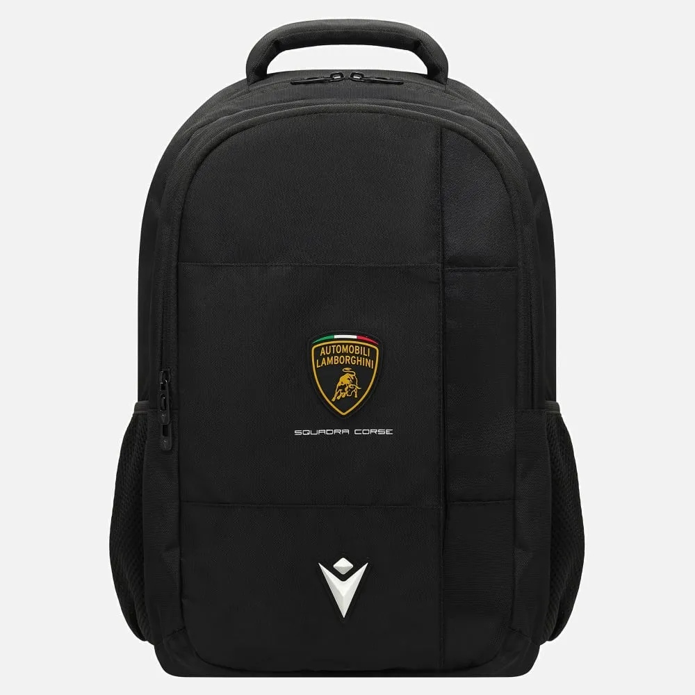 Automobili lamborghini squadra corse black backpack