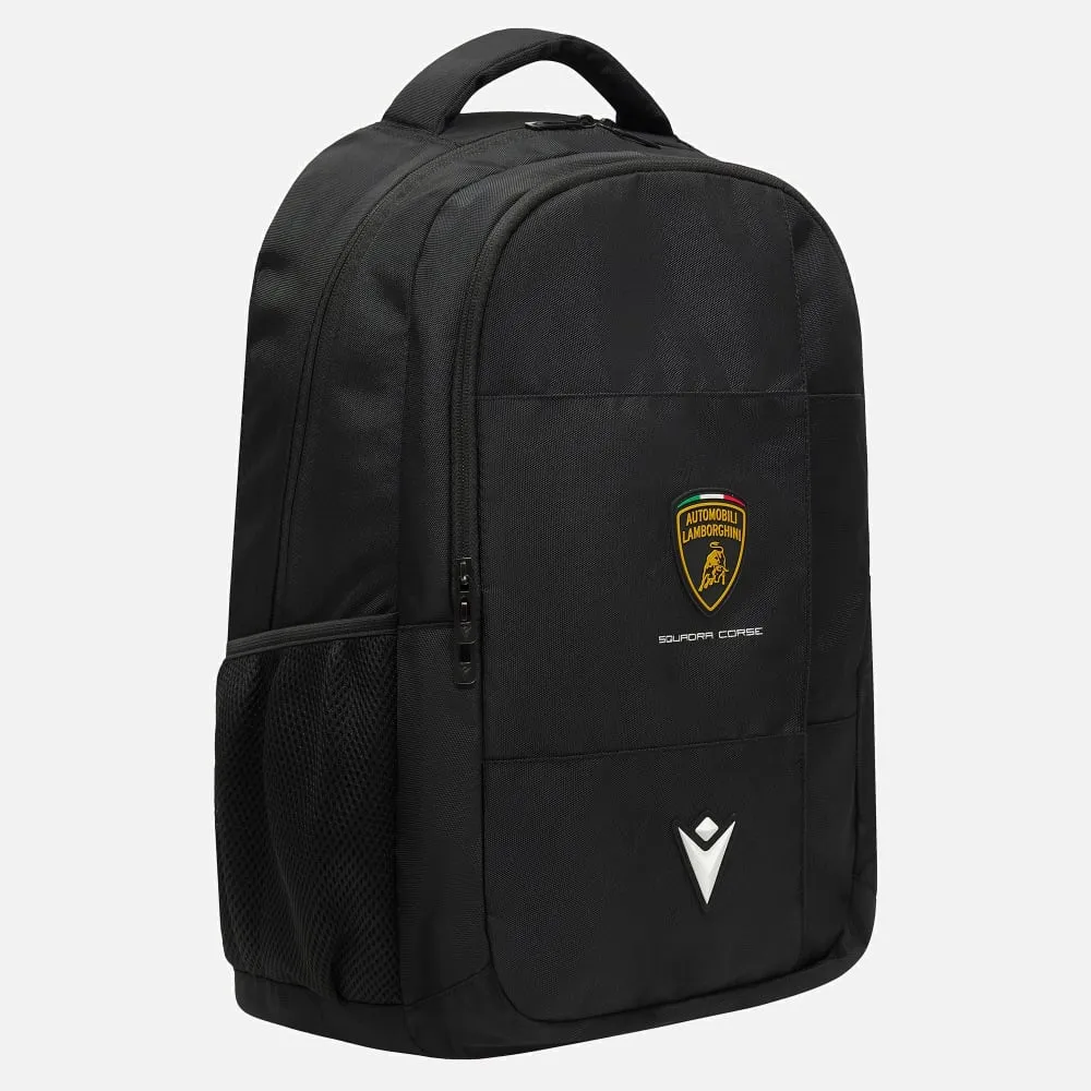 Automobili lamborghini squadra corse black backpack