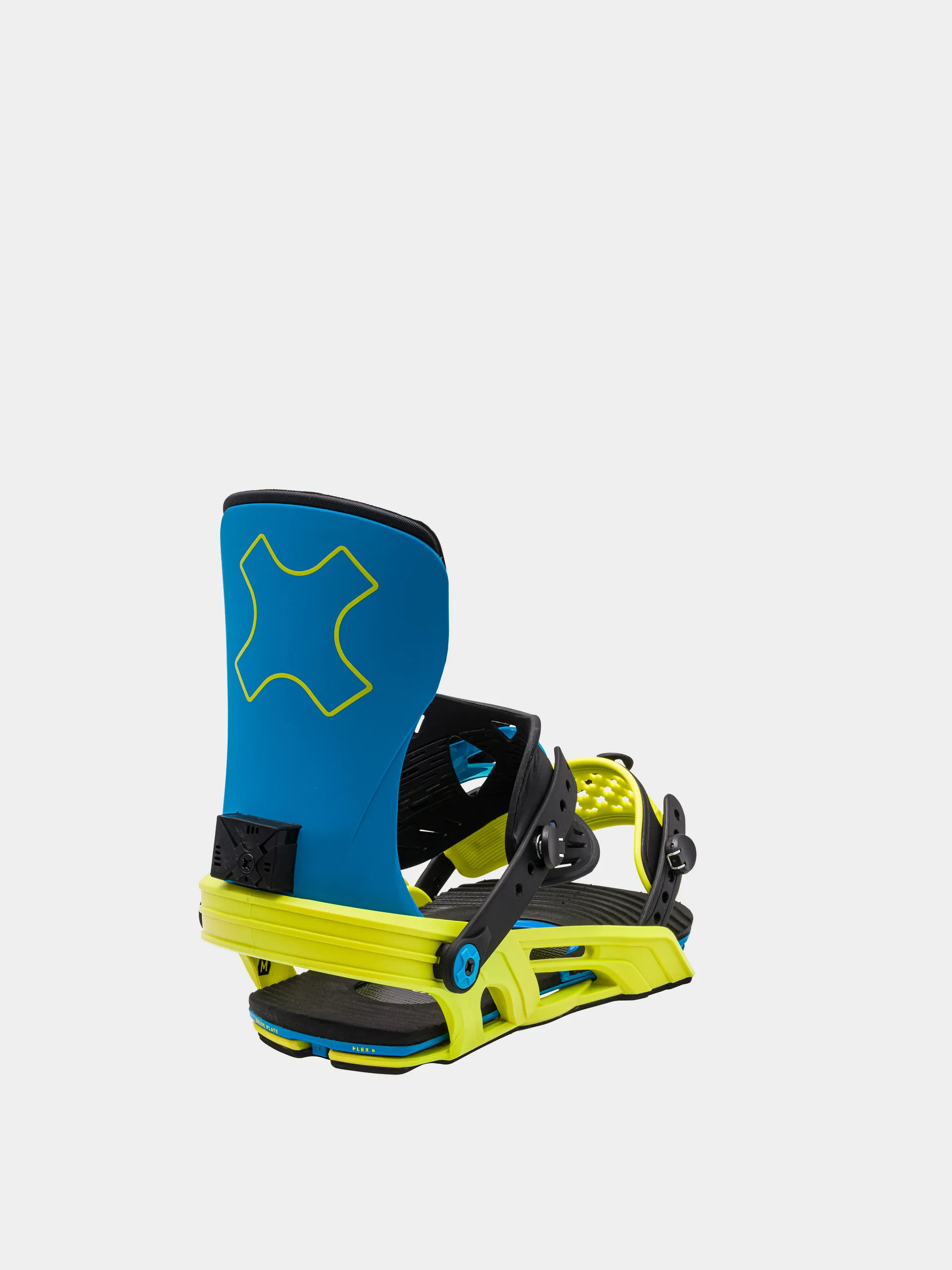 Bent Metal Axtion Snowboard bindings (blue/green)