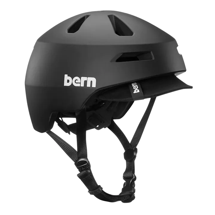 Bern Brentwood 2.0 Helmet with Visor - Matt Black