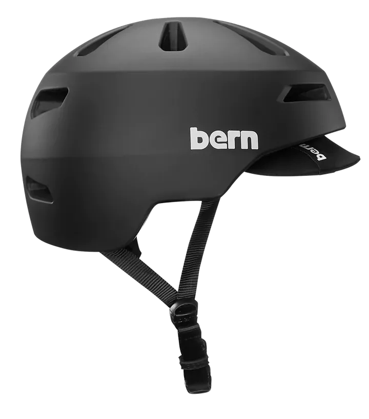 Bern Brentwood 2.0 Helmet with Visor - Matt Black