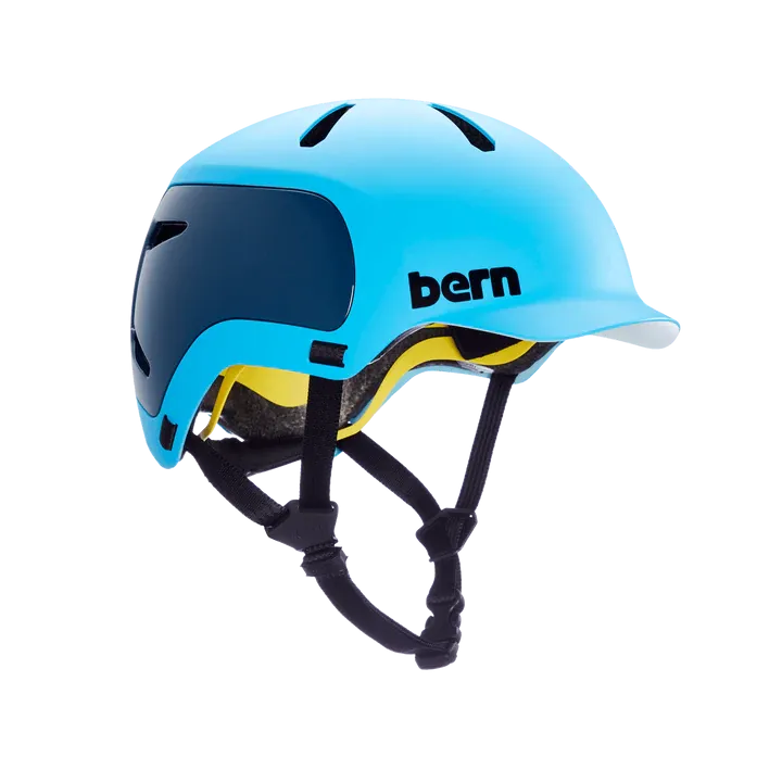 Bern Watts 2.0 MIPS Helmet - Matt Ocean Blue