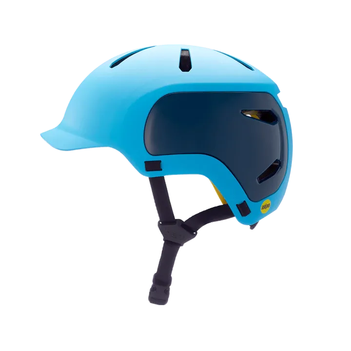 Bern Watts 2.0 MIPS Helmet - Matt Ocean Blue