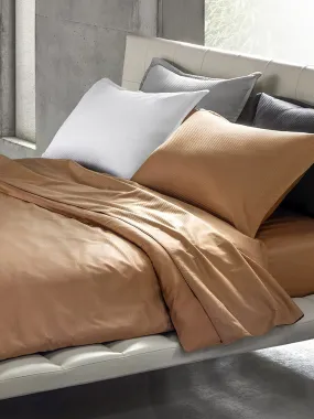 BOSS Home Loft Duvet Cover - Size Single Bronze