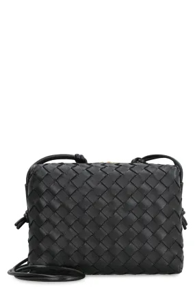 BOTTEGA VENETA Elegant Mini Camera Handbag with Intrecciato Design