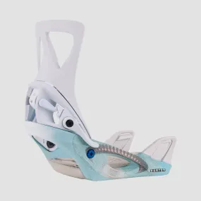 Burton Step On Re:Flex Snowboard Bindings White/Graphic - Womens