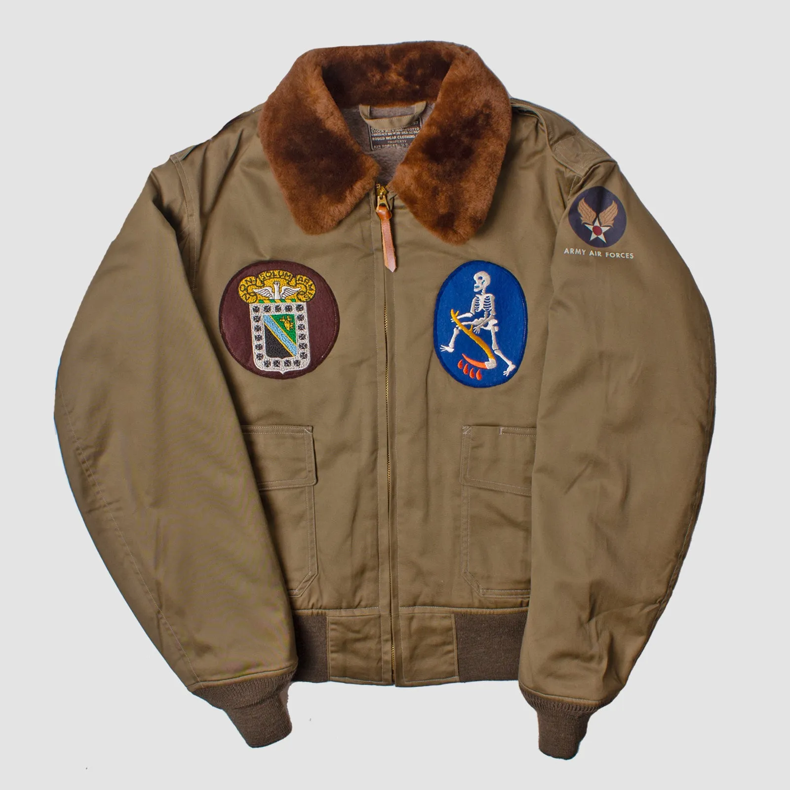 Buzz Rickson's B-10 13th Bomb Squad Flying Jacket