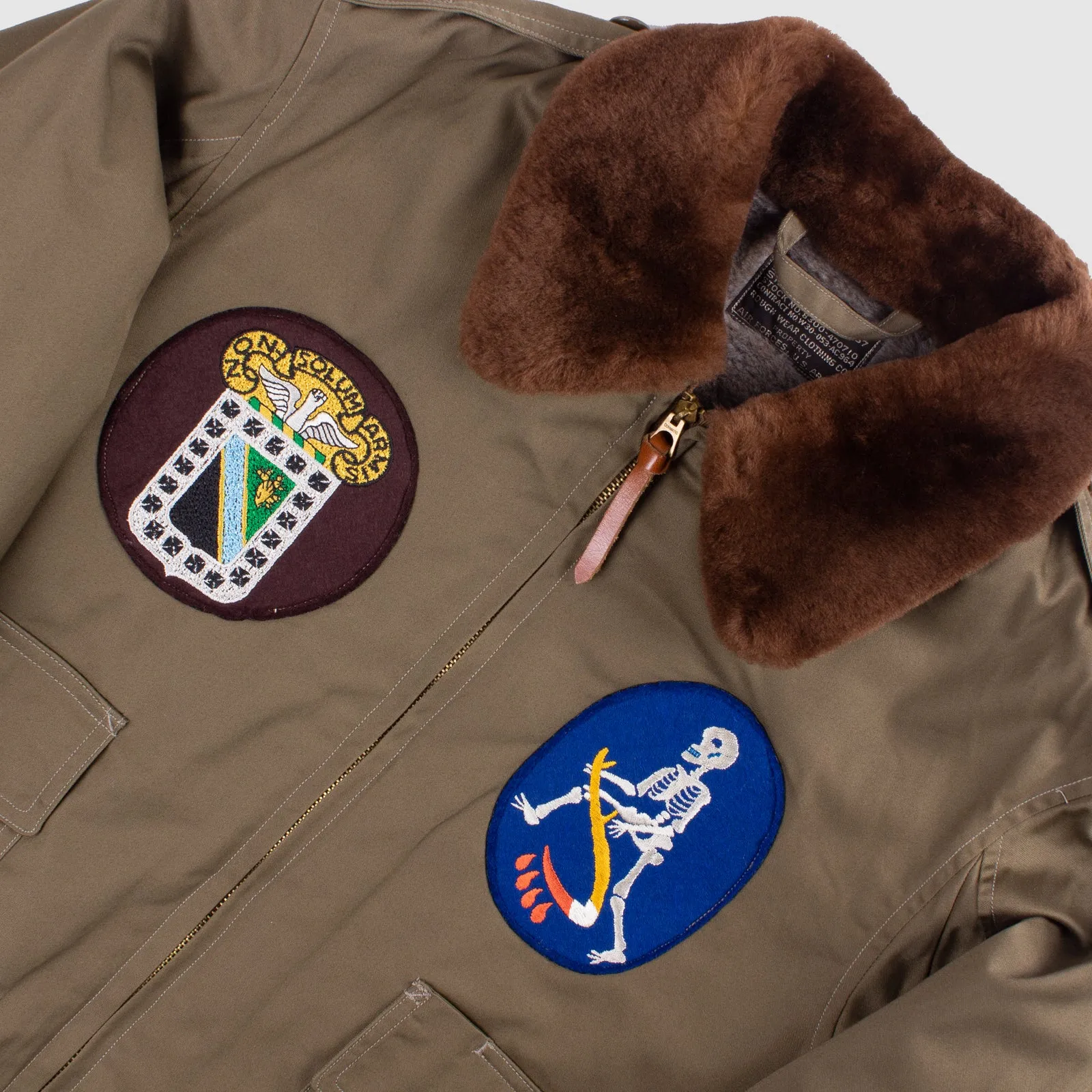 Buzz Rickson's B-10 13th Bomb Squad Flying Jacket