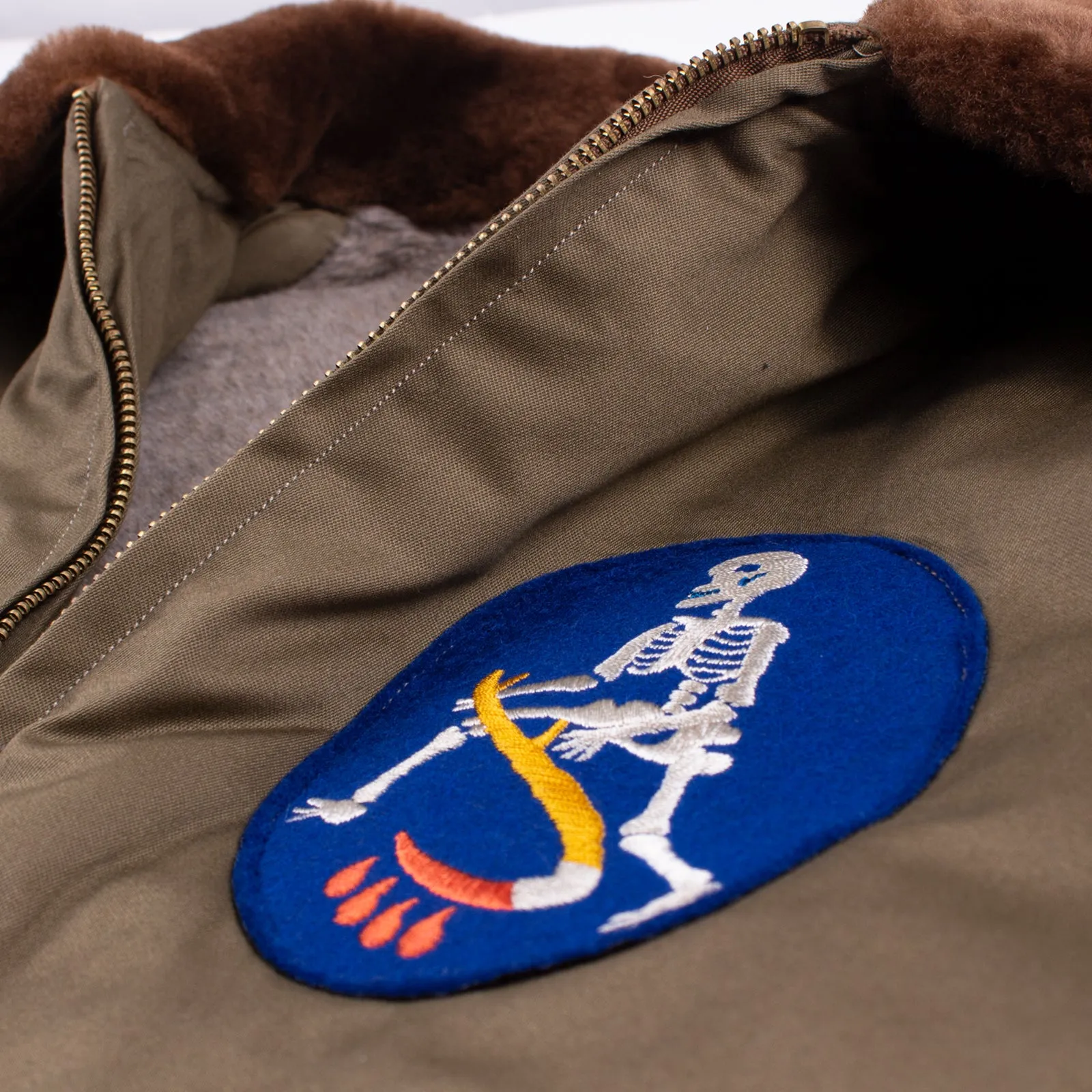 Buzz Rickson's B-10 13th Bomb Squad Flying Jacket