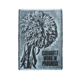 Carhartt WIP Chrysanthemum Woven Blanket (Blue)