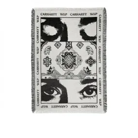 Carhartt WIP Scope Woven Blanket (White / Black)