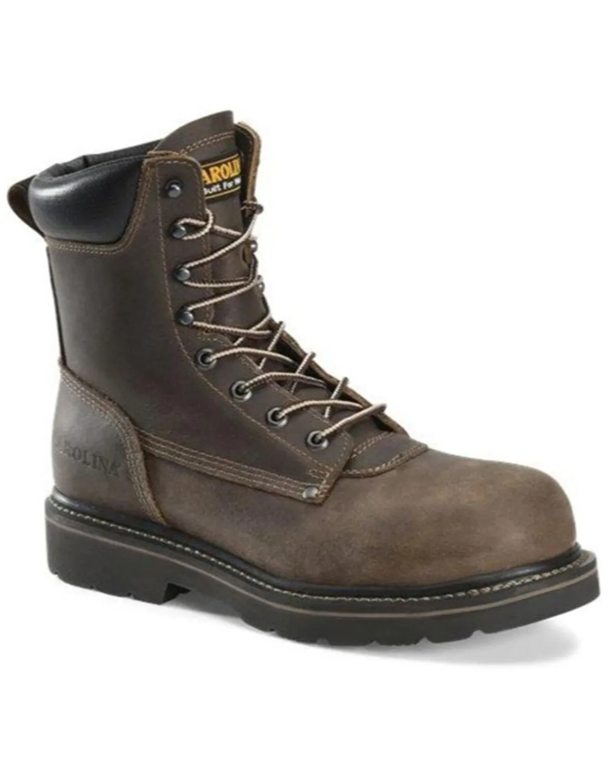 Carolina Men's 8" Shotcrete Lace-Up Work Boot - Soft Toe