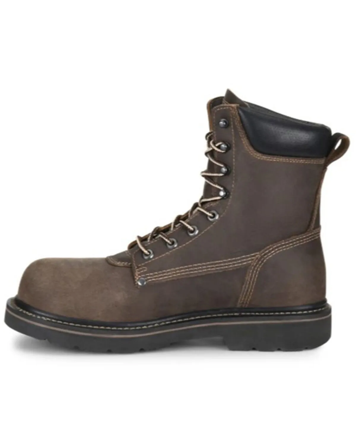 Carolina Men's 8" Shotcrete Lace-Up Work Boot - Soft Toe