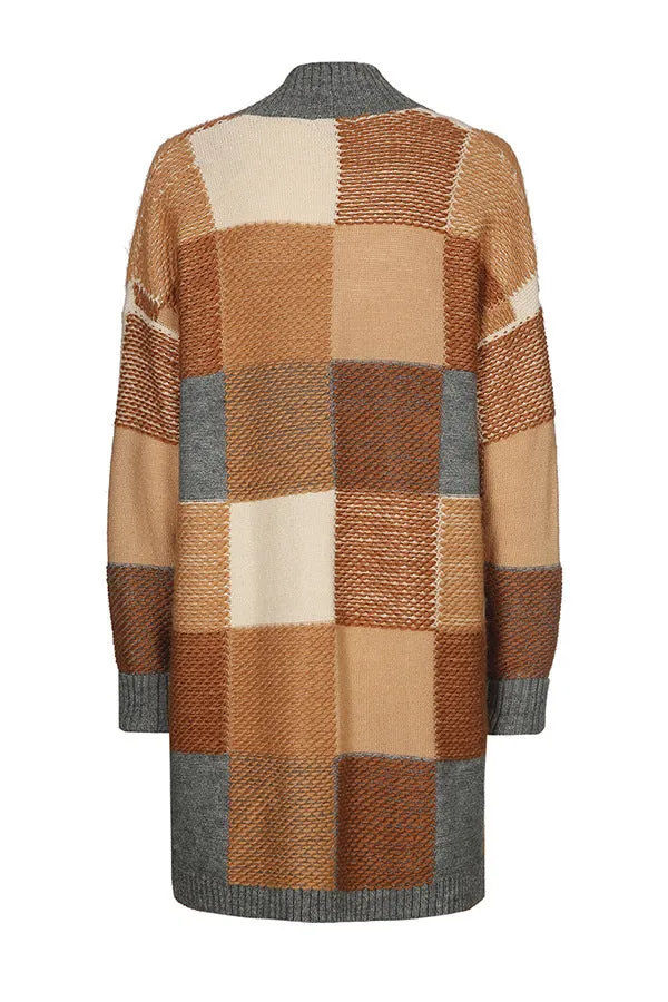 Caroline Biss MID LENGTH COLORBLOCK CARDIGAN