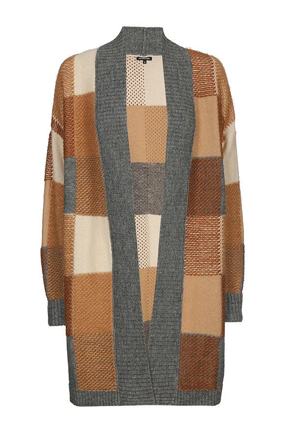 Caroline Biss MID LENGTH COLORBLOCK CARDIGAN