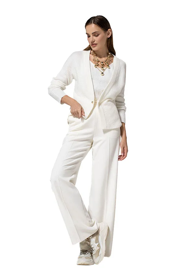 Caroline Biss PINNED FANCY STITCH CARDIGAN