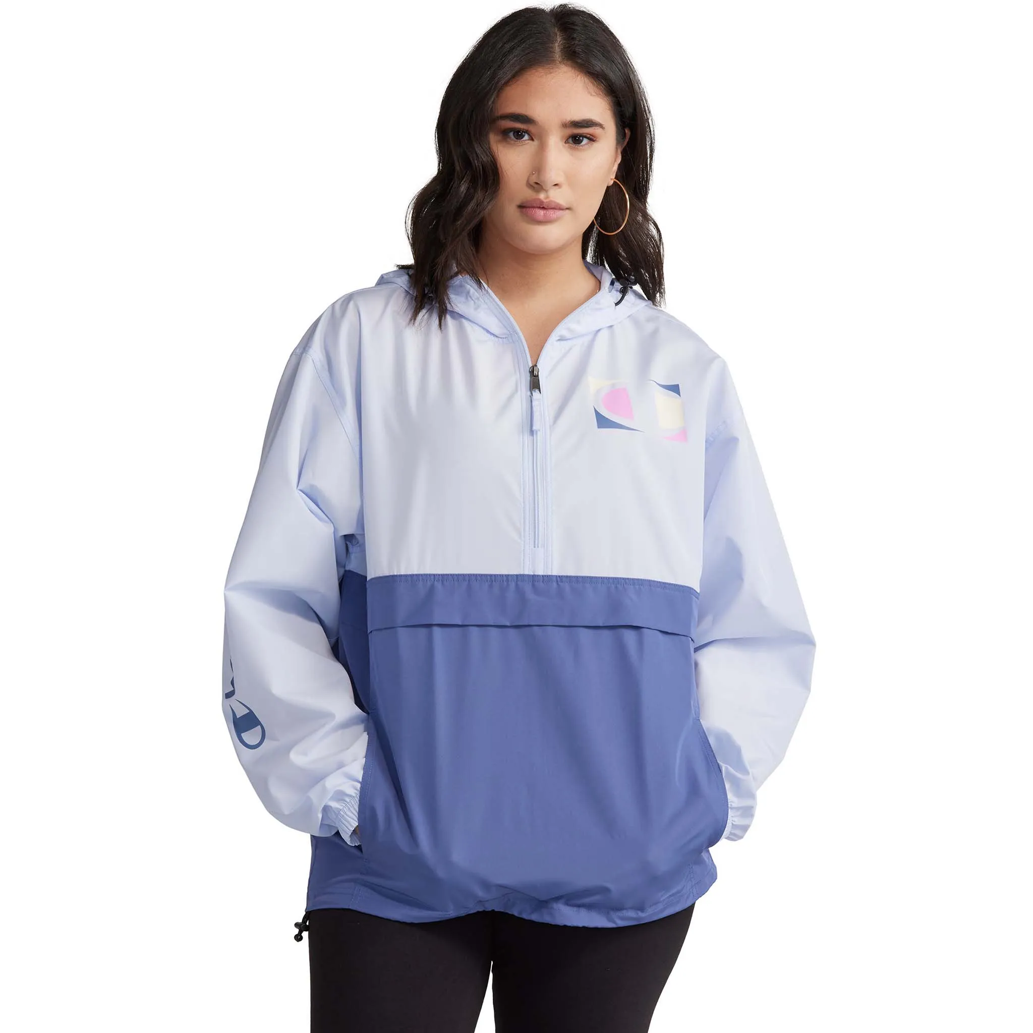 Champion Packable Color Blocked Jacket manteau de pluie a enfiler pour femme