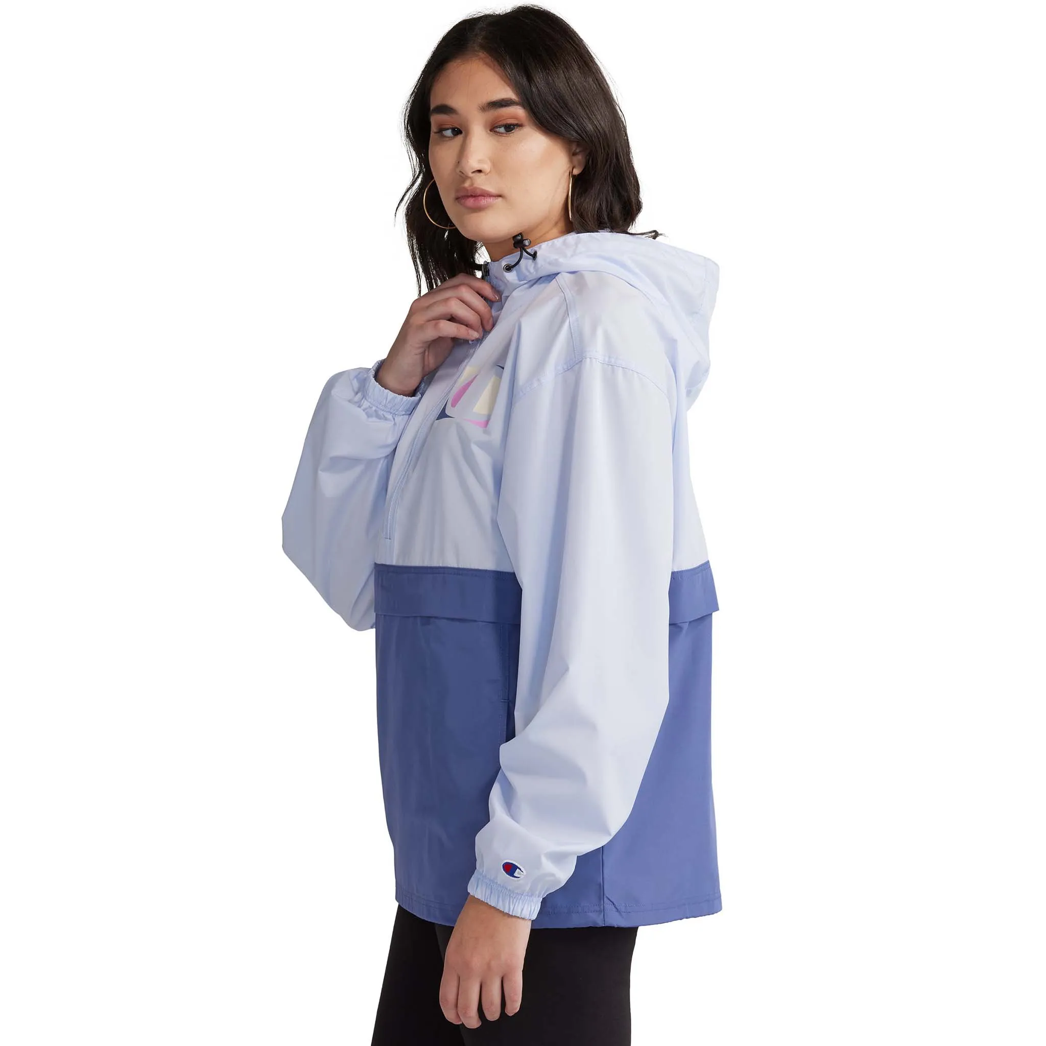 Champion Packable Color Blocked Jacket manteau de pluie a enfiler pour femme