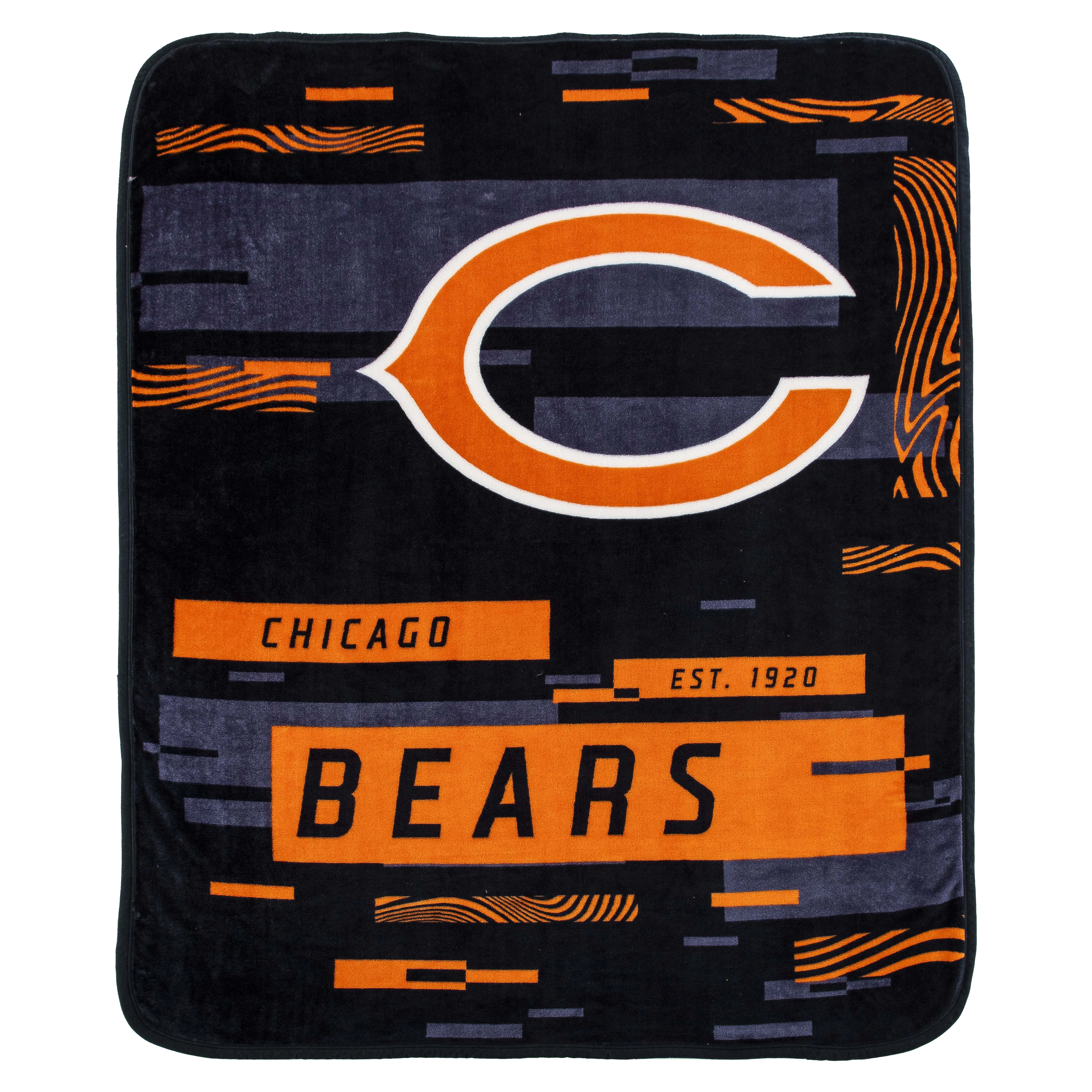 Chicago Bears 60 x 80 Digitize Royal Plush Blanket