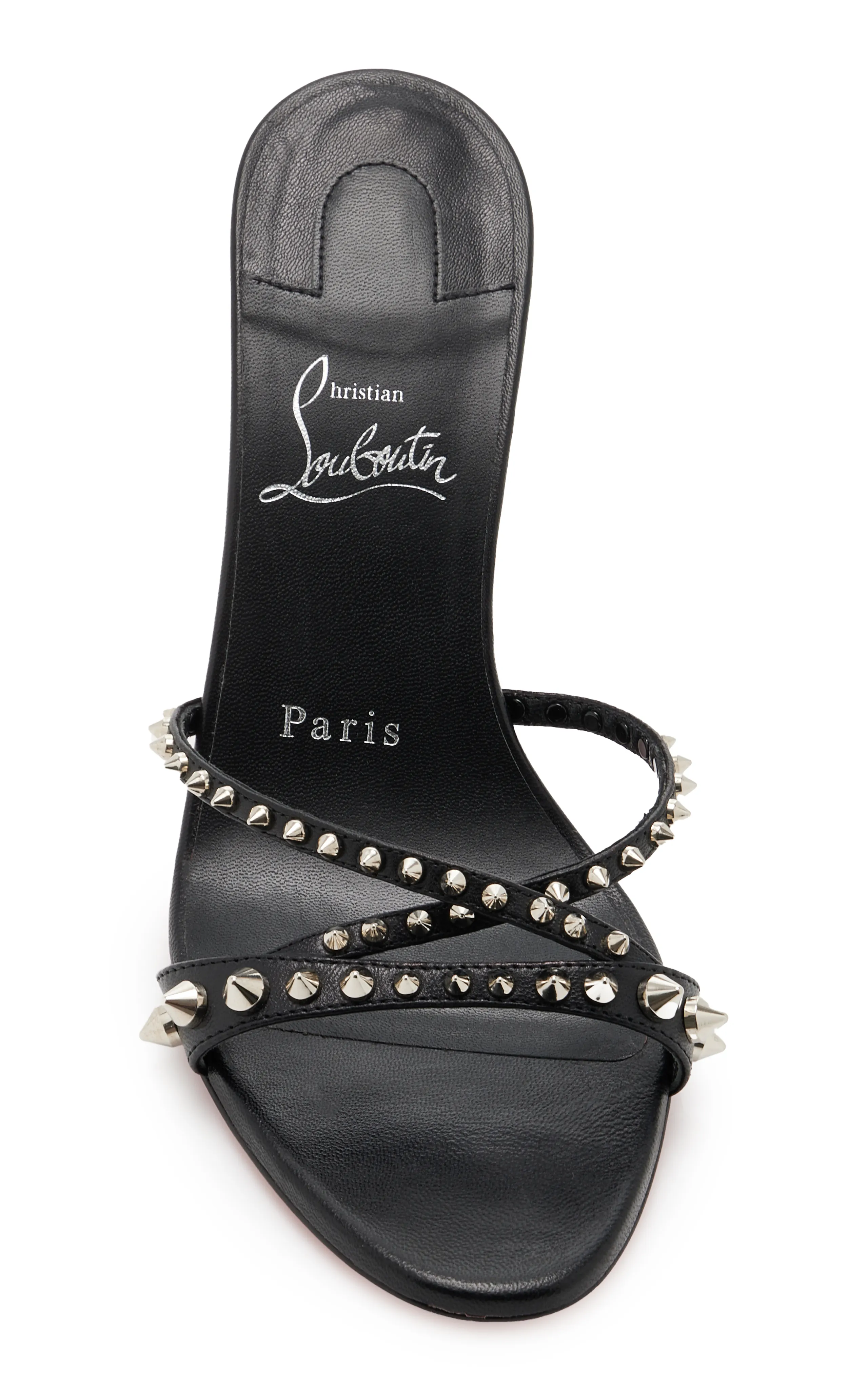 Christian Louboutin Tatoosh Spikes 85mm Studded Leather Mules