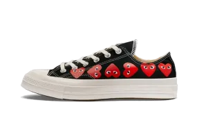 Chuck Taylor All Star 70 Ox Comme des Garcons PLAY Multi-Heart Black