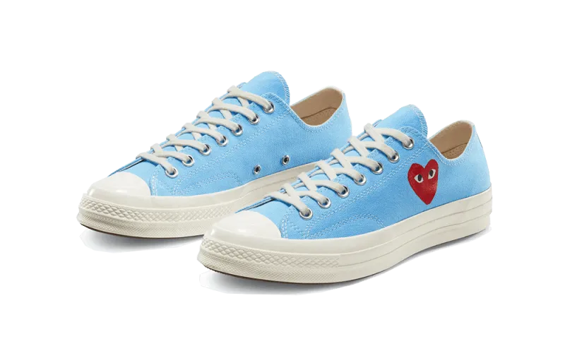 Chuck Taylor All-Star 70s Ox Comme des Garons PLAY Bright Blue