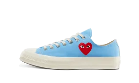 Chuck Taylor All-Star 70s Ox Comme des Garons PLAY Bright Blue