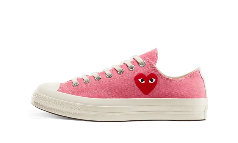 Chuck Taylor All-Star 70s Ox Comme des Garons PLAY Bright Pink