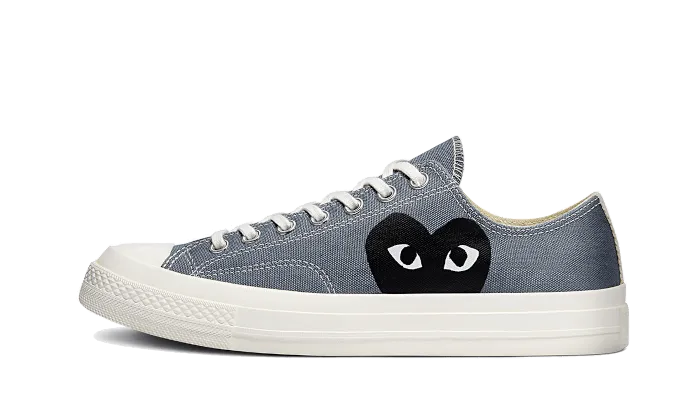 Chuck Taylor All-Star 70s Ox Comme des Garons PLAY Steel Grey