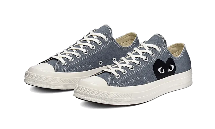 Chuck Taylor All-Star 70s Ox Comme des Garons PLAY Steel Grey