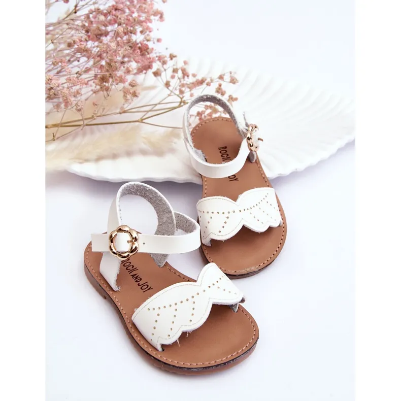 Classic Children's Sandals White Izzy