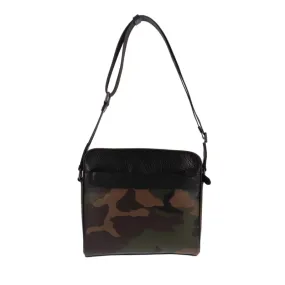 Coach Charles Camo Crossbody Large Camera Bag