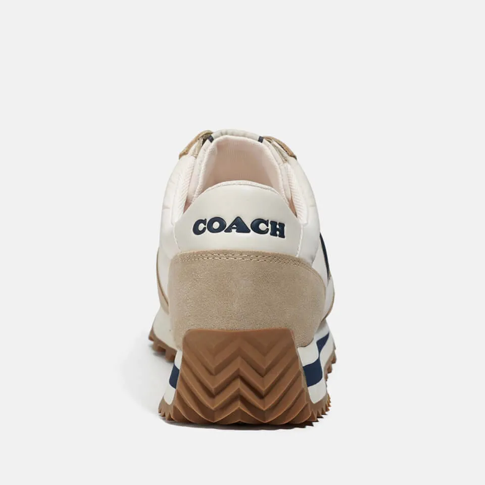 Coach Women's Suede, Shell and Leather Trainers - UK 3 | Coggles