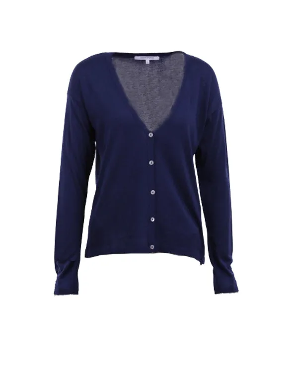 Concreto NAVY KNIT CARDIGAN