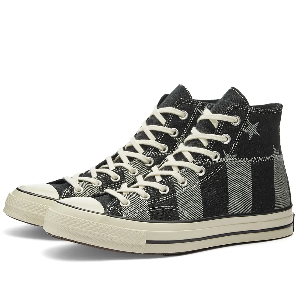 Converse Chuck Taylor 1970s Hi 'Americana'Black, White & Egret