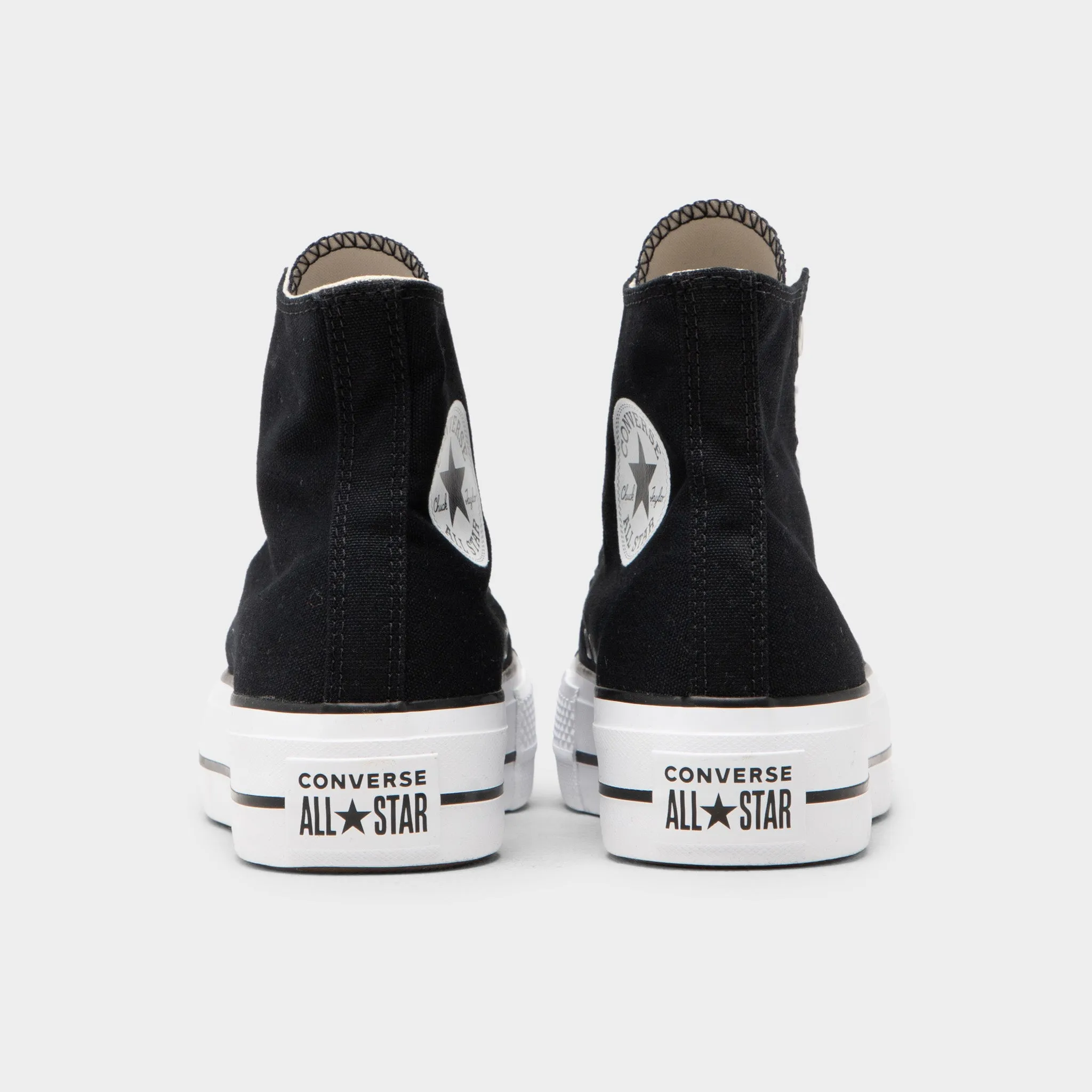 Converse Chuck Taylor All Star Platform Canvas Black / White - White