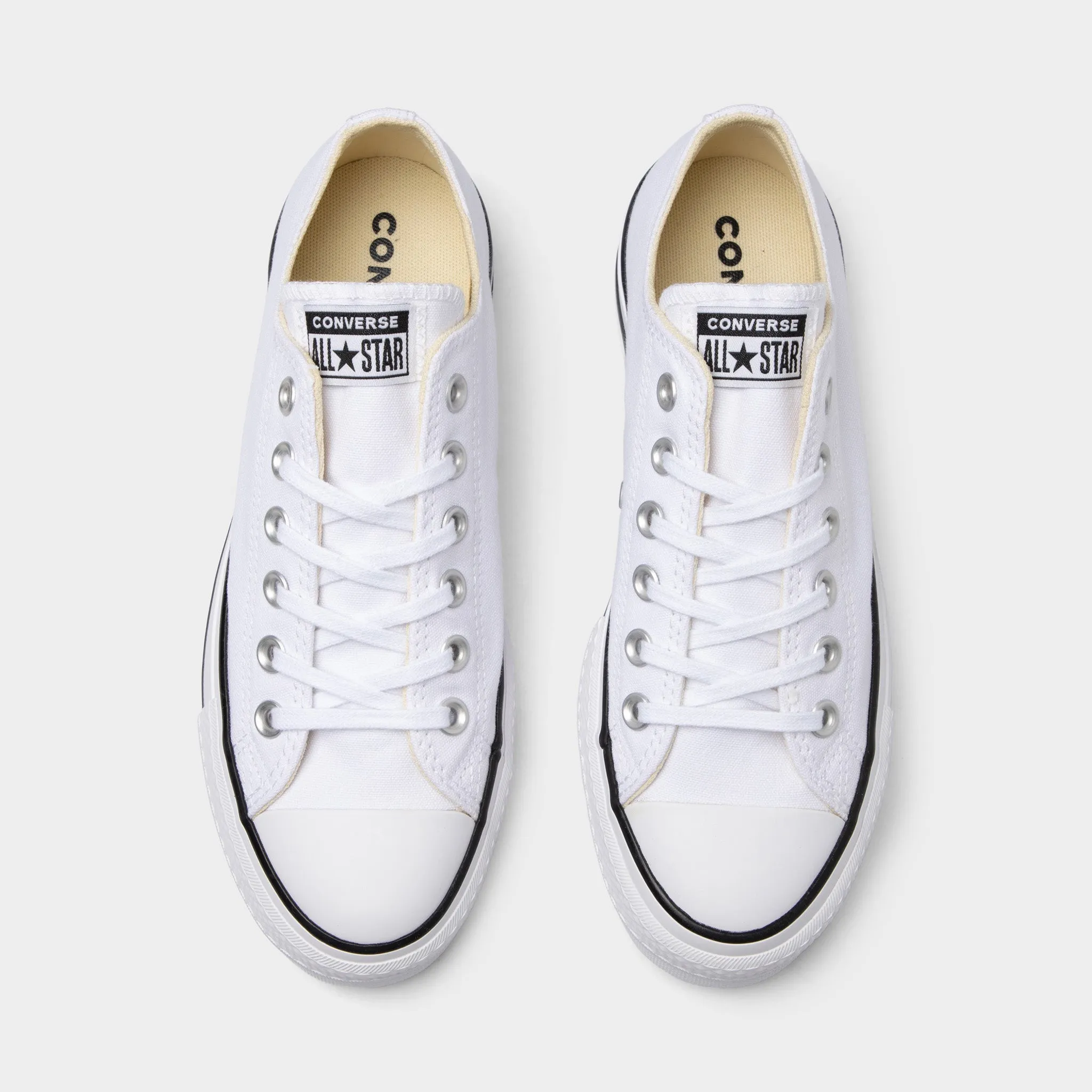 Converse Chuck Taylor Canvas Platform White / Black - White