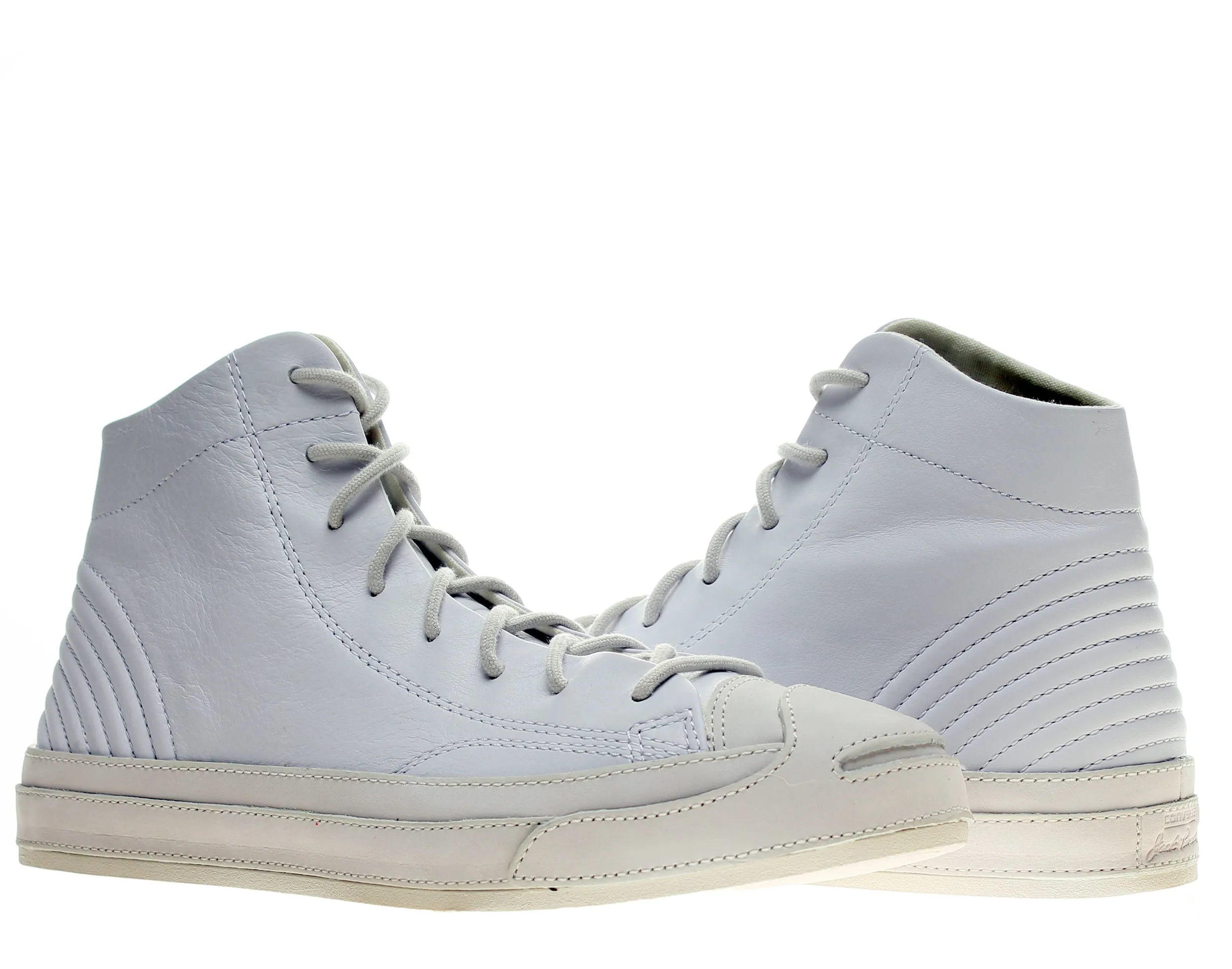 Converse Jack Purcell Quilt High Top Sneakers