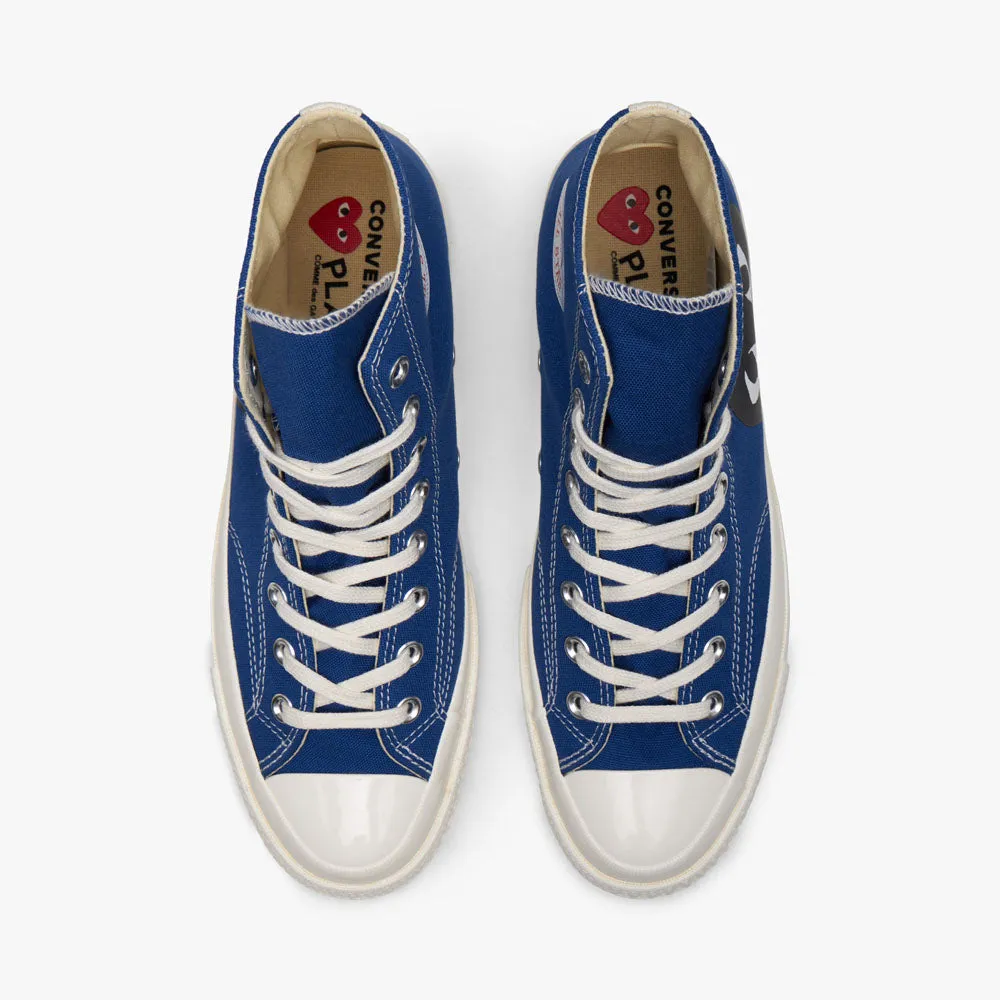 Converse x COMME des GARONS PLAY Chuck Taylor Hi / Navy