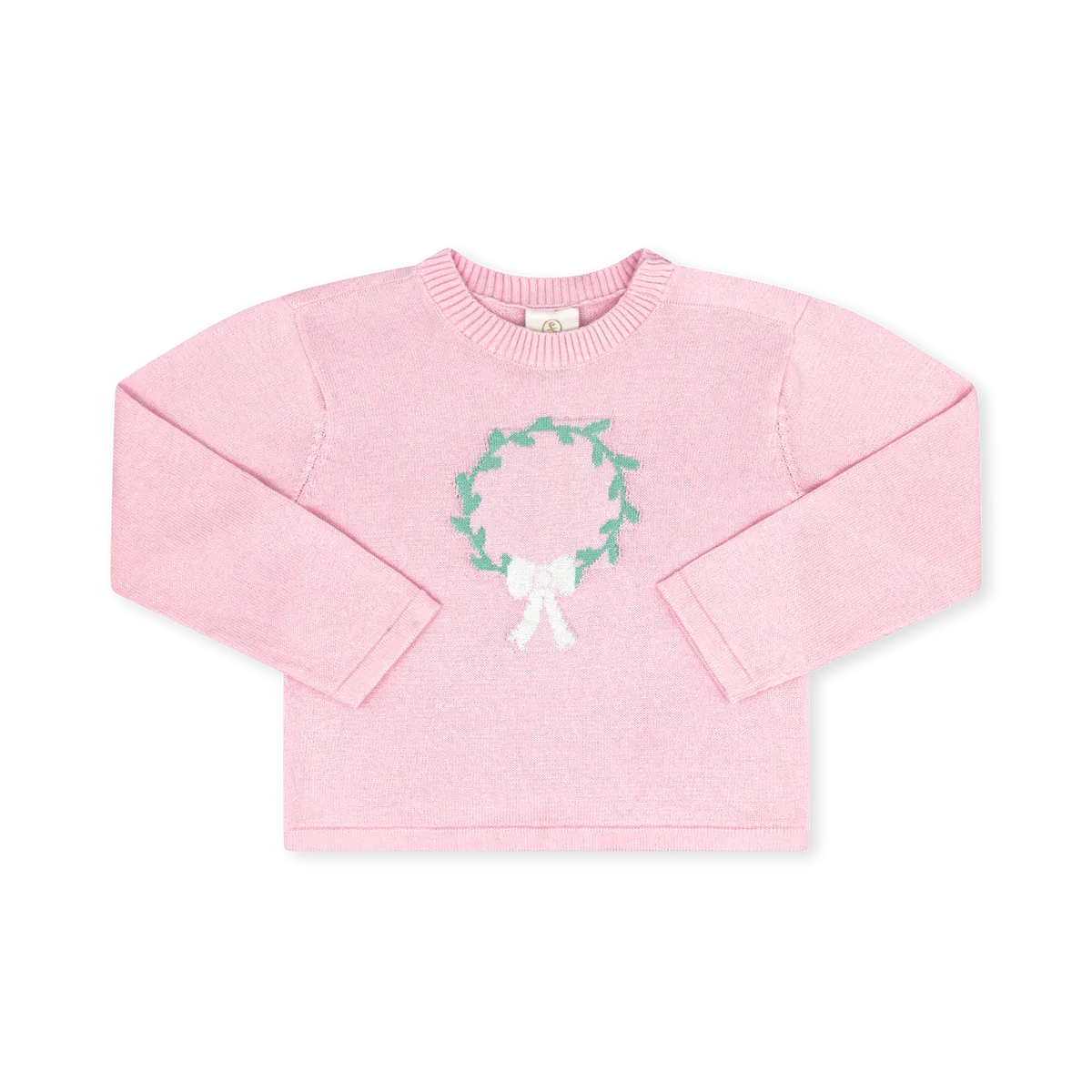 Cozy Up Sweater | Pleasant Pink Wreath