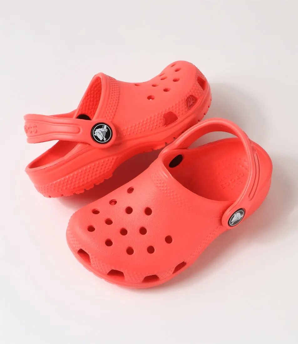 CROCS Classic Clog Tot Neon Watermelon Sandals