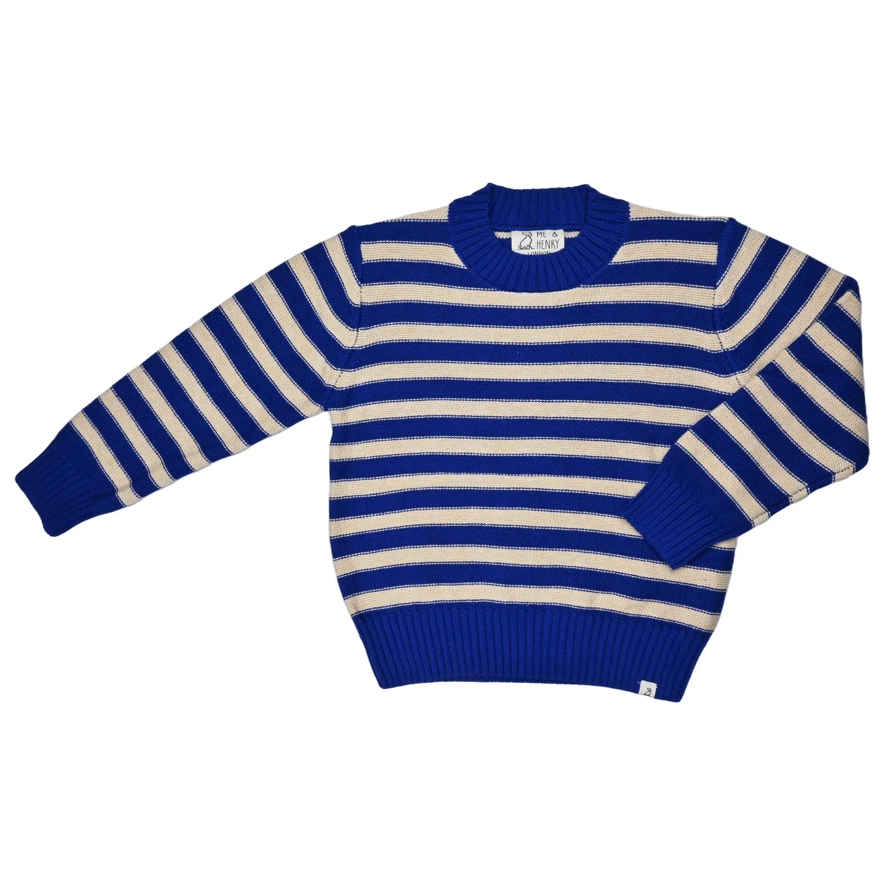 Cruise Sweater | Royal/Cream