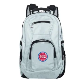 Detroit Pistons 19 Grey Premium Laptop Backpack